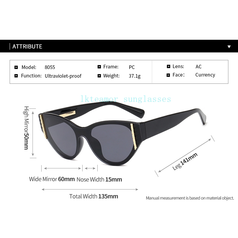 Kính mát kiểu mắt mèo phong cách cổ điển thời trang cho nữ