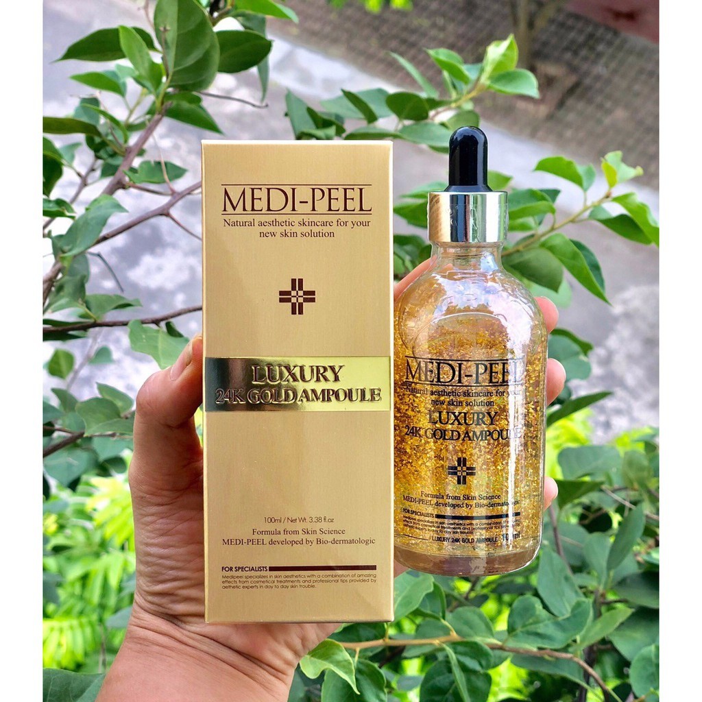 SERUM DƯỠNG DA/ MEDI-PEEL LUXURY /Tinh Chất Vàng Serum MEDI-PEEL Luxury 24K Gold Ampoule