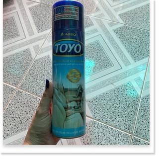 Chai xịt TOYO (500ml) làm sạch, làm bóng đồ da, gỗ, nhựa