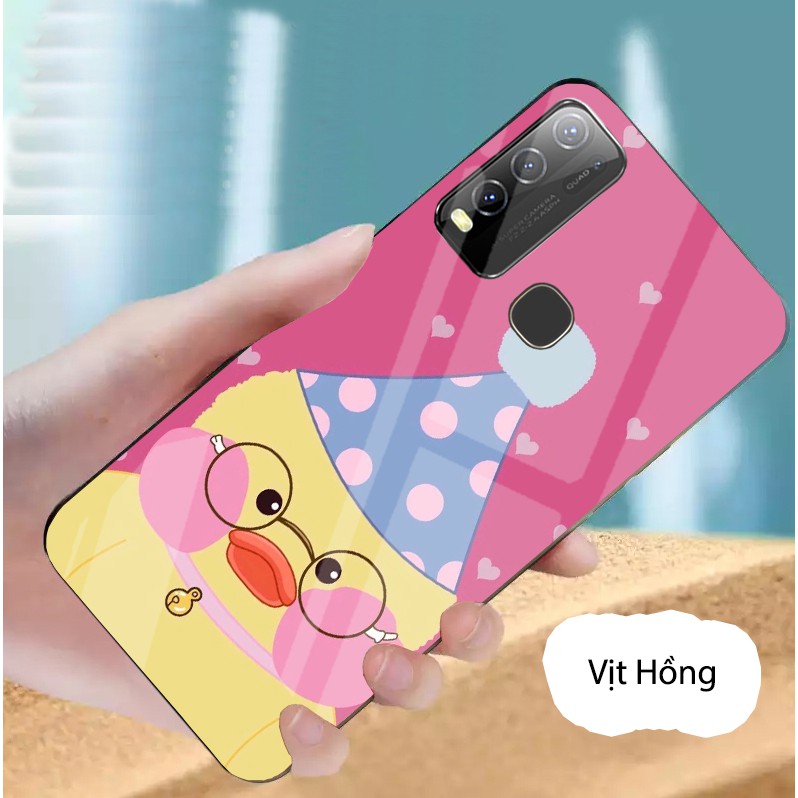 Ốp Vivo Y30, Y50, Y30i mặt kính gương bóng