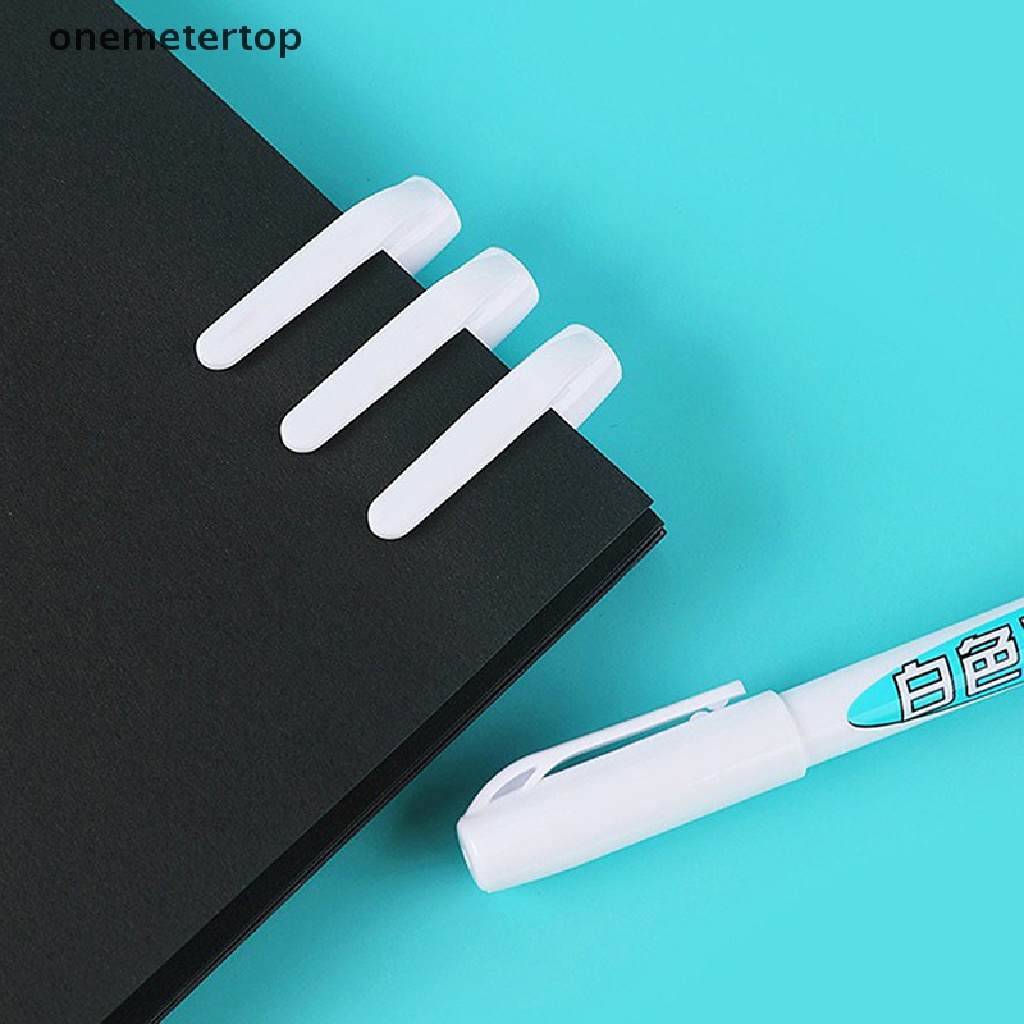 White Marker Pen Graffiti Pens Waterproof Permanent Gel Pencil Tire Painting .