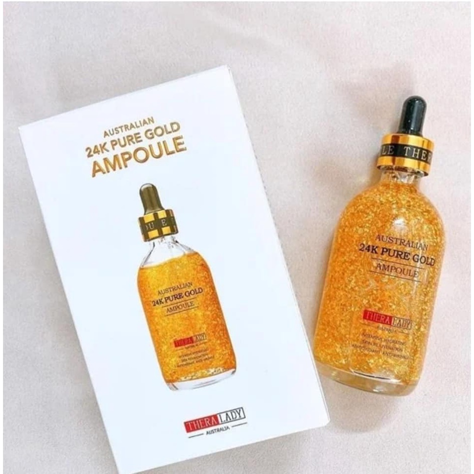 Serum tinh chất vàng 24k Úc Australian 24k Pure Gold Ampoule 100ml