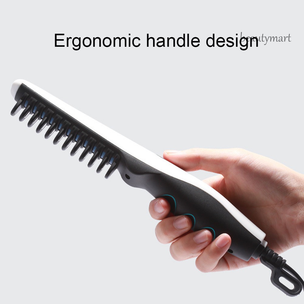 [Hàng mới về] Máy tạo kiểu tóc/râu thẳng/xoăn 2 trong 1 cho nam