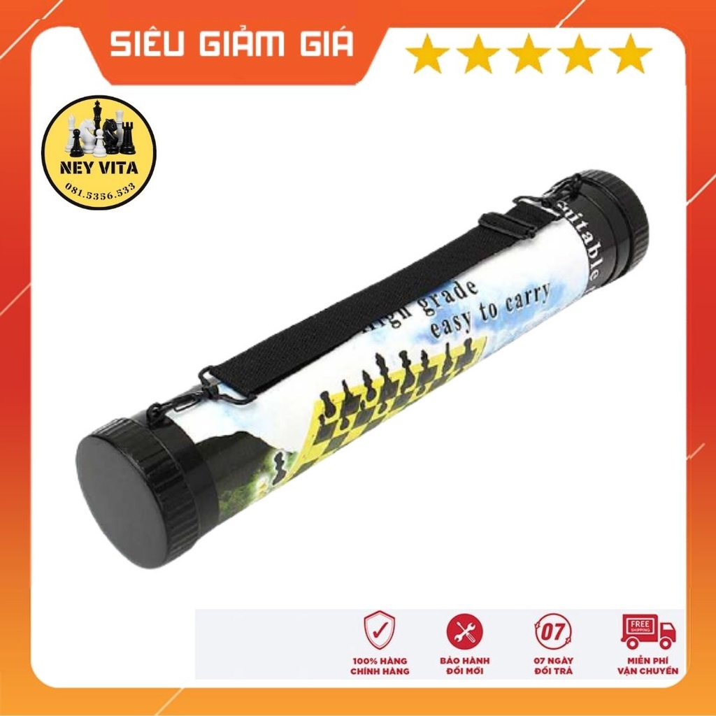 Ống đựng cờ vua có dây đeo tiện lợi