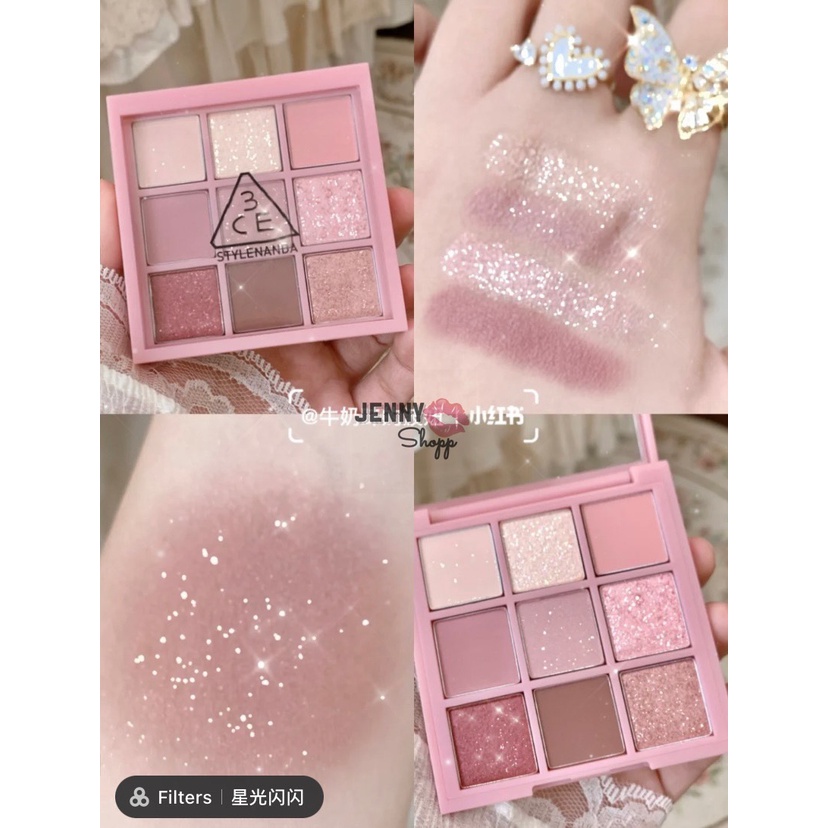 Bảng Phấn Mắt 9 Ô 3CE Multi Eye Color Palette