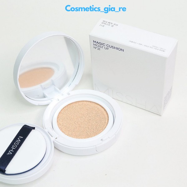 Phấn Nước Missha Dưỡng Ẩm Neutral Medium Beige 15g Magic Cushion Moist Up SPF50+/PA++ | BigBuy360 - bigbuy360.vn