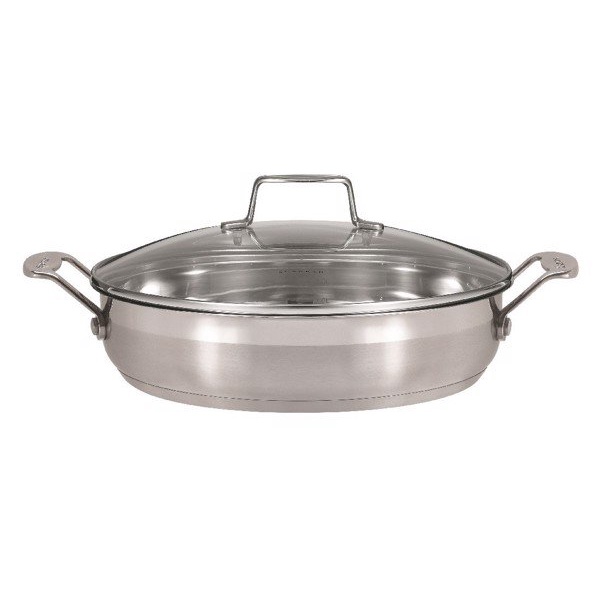 Chảo inox sâu lòng Scanpan Impact 32cm 71113200 có nắp