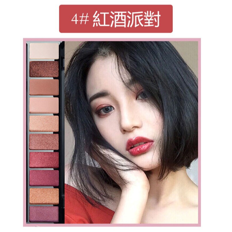 Bảng Phấn Mắt Lameila Play Color Eyes Cherry Blossom 10 màu để trang điểm | BigBuy360 - bigbuy360.vn