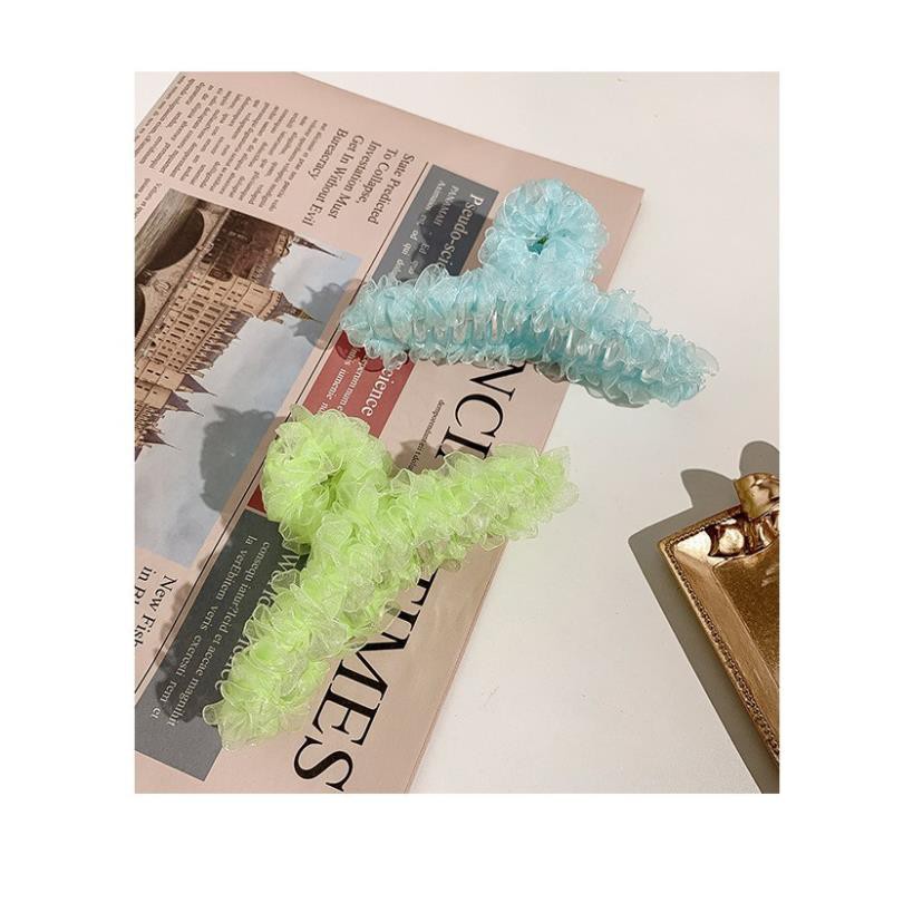 Kẹp Tóc Nữ Vải Nhún SOLANO Kẹp Tóc Hàn Quốc Nhiều Màu Xinh Xắn Cho Nữ FA-001239