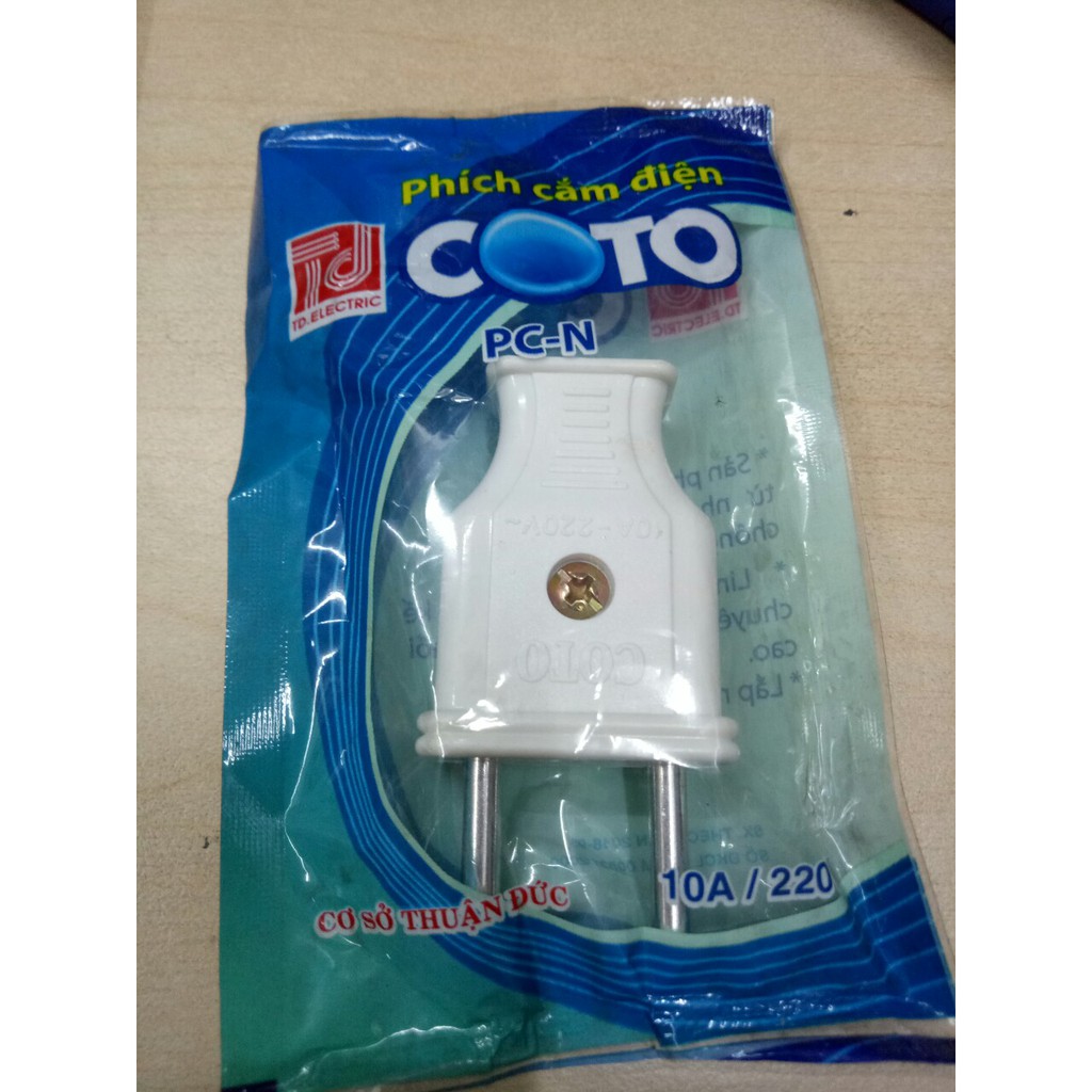 PHÍCH CẮM ĐIỆN COTO