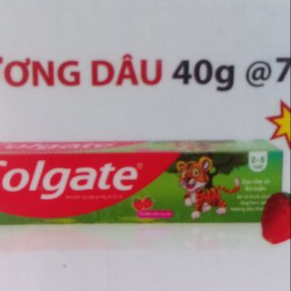 Kem đánh răng colgate cho bé 40g hương dâu