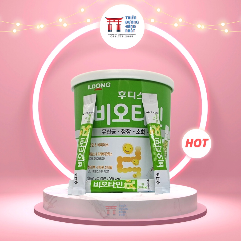 1 gói men vi sinh ILDONG Biotamin Hàn Quốc 1 gói/ 1 gram