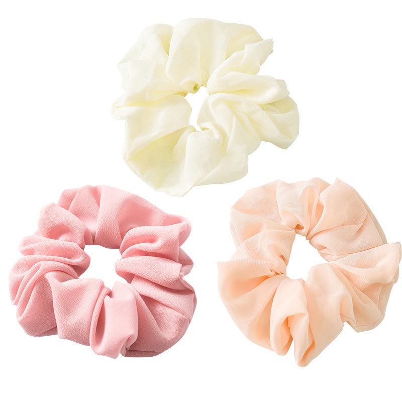 Dây Buộc Tóc Vải Chiffon Thời Trang Cho Nữ