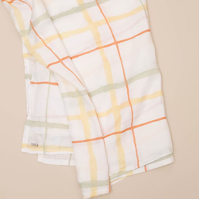 NOUS Khăn tắm xô 1 lớp - hộp vải sợi tre cao cấp BAMBOO cho bé