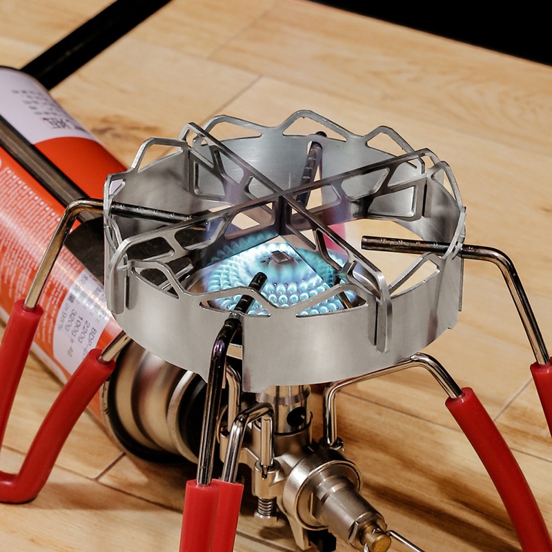 Giá Đỡ Bếp Ga Mary Chắn Gió Bằng Thép Không Gỉ Tiện Dụng Khi Đi Cắm Trại