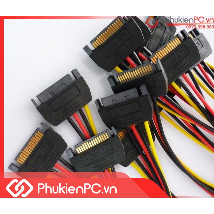 Dây cáp nguồn SATA sang ATA 4Pin FDD