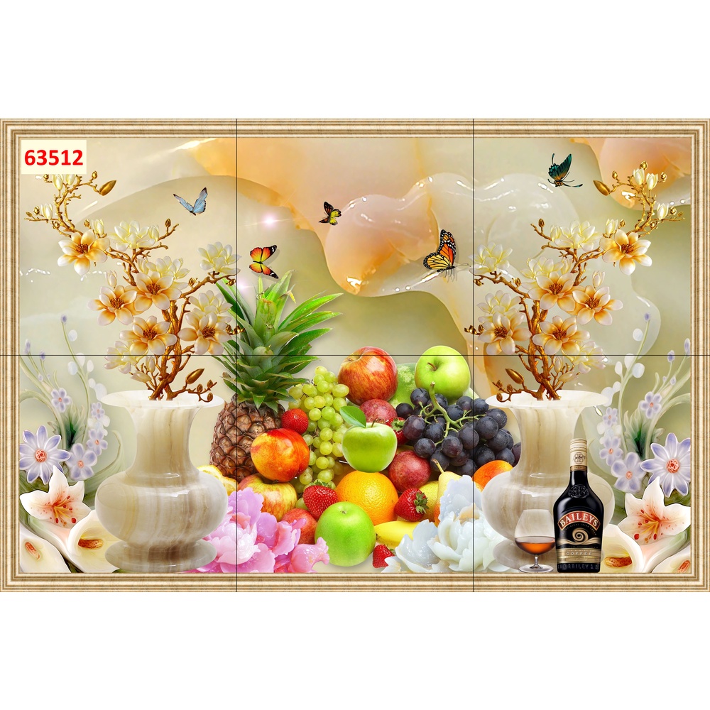 Tranh dán tường 3D vải lụa 3d cao cấp giành cho phòng thờ