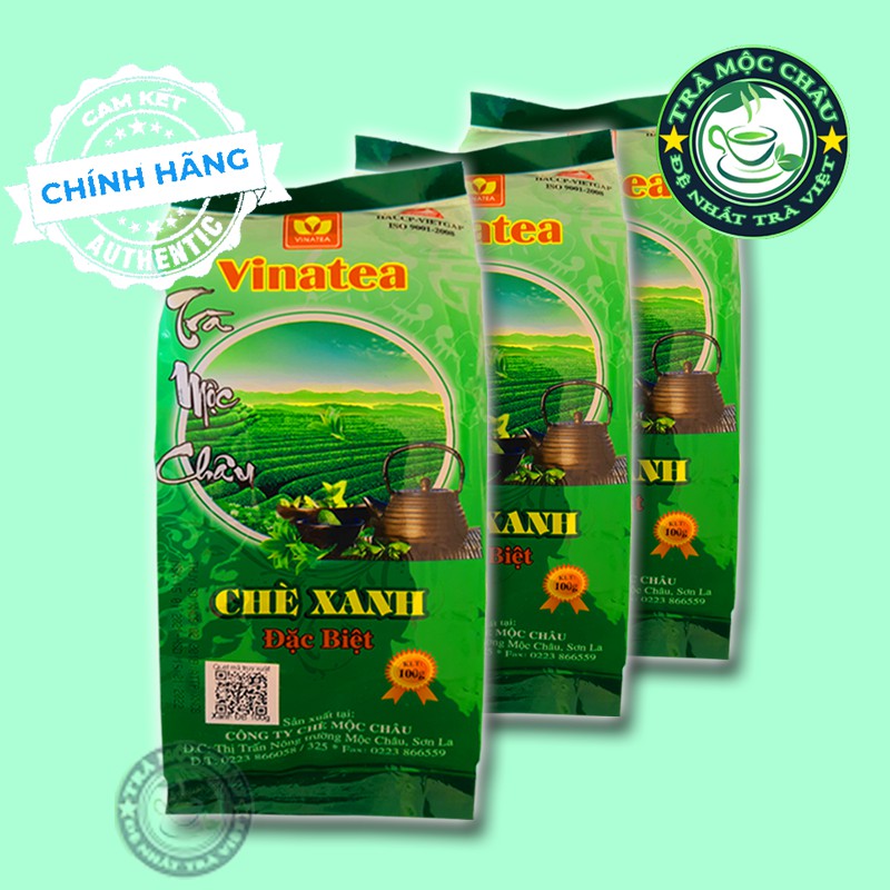 Chè Xanh Mộc Châu Đặc Biệt 100g - Chè sạch VietGAP - Trà Mộc Châu Đặc Sản | BigBuy360 - bigbuy360.vn