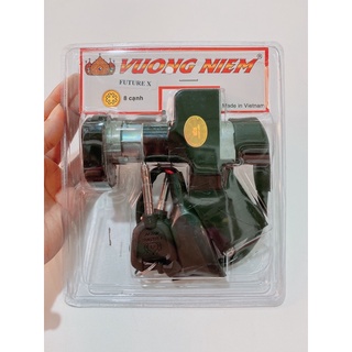 Bộ ổ khoá từ 8 cạnh xe Fu Future X, Future 125 chống cướp ,bẻ khóa hàng Vương niệm cao cấp