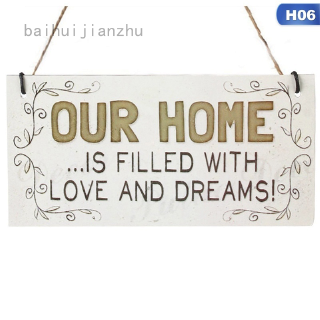 Bảng Gỗ Treo Trang Trí In Chữ Welcome Xinh Xắn