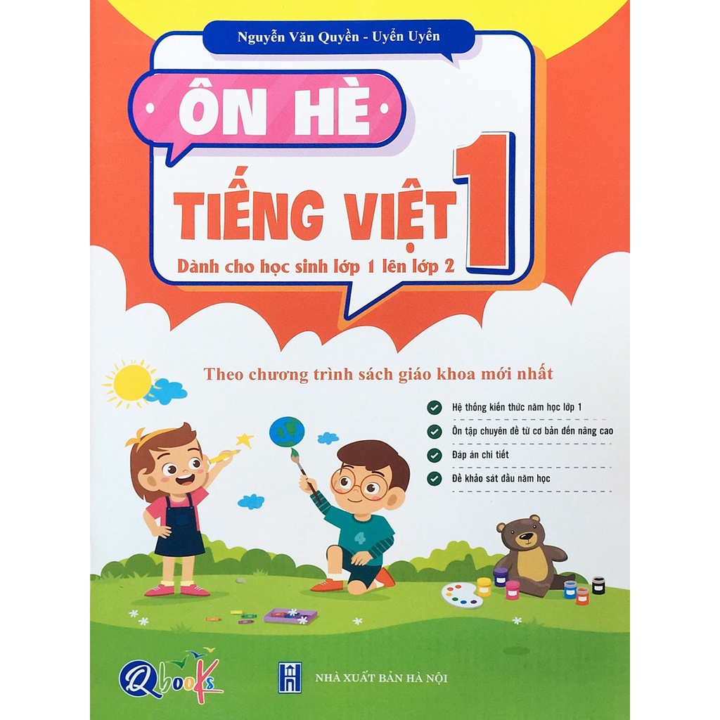 Sách- Ôn hè tiếng việt 1