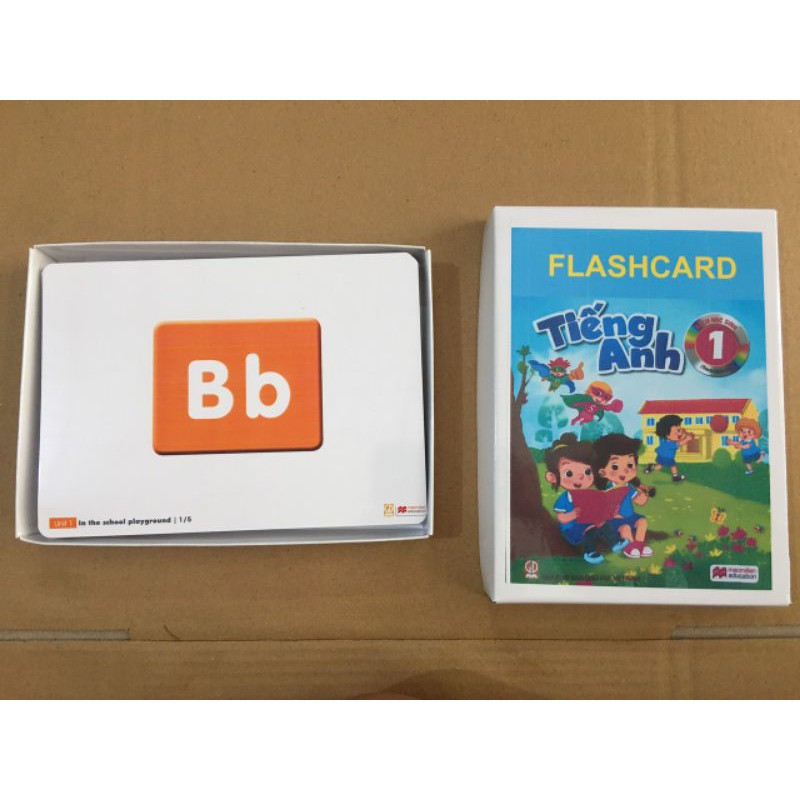 Flashcard Lớp 1 mới Macmillan (A5 in 2 mặt)