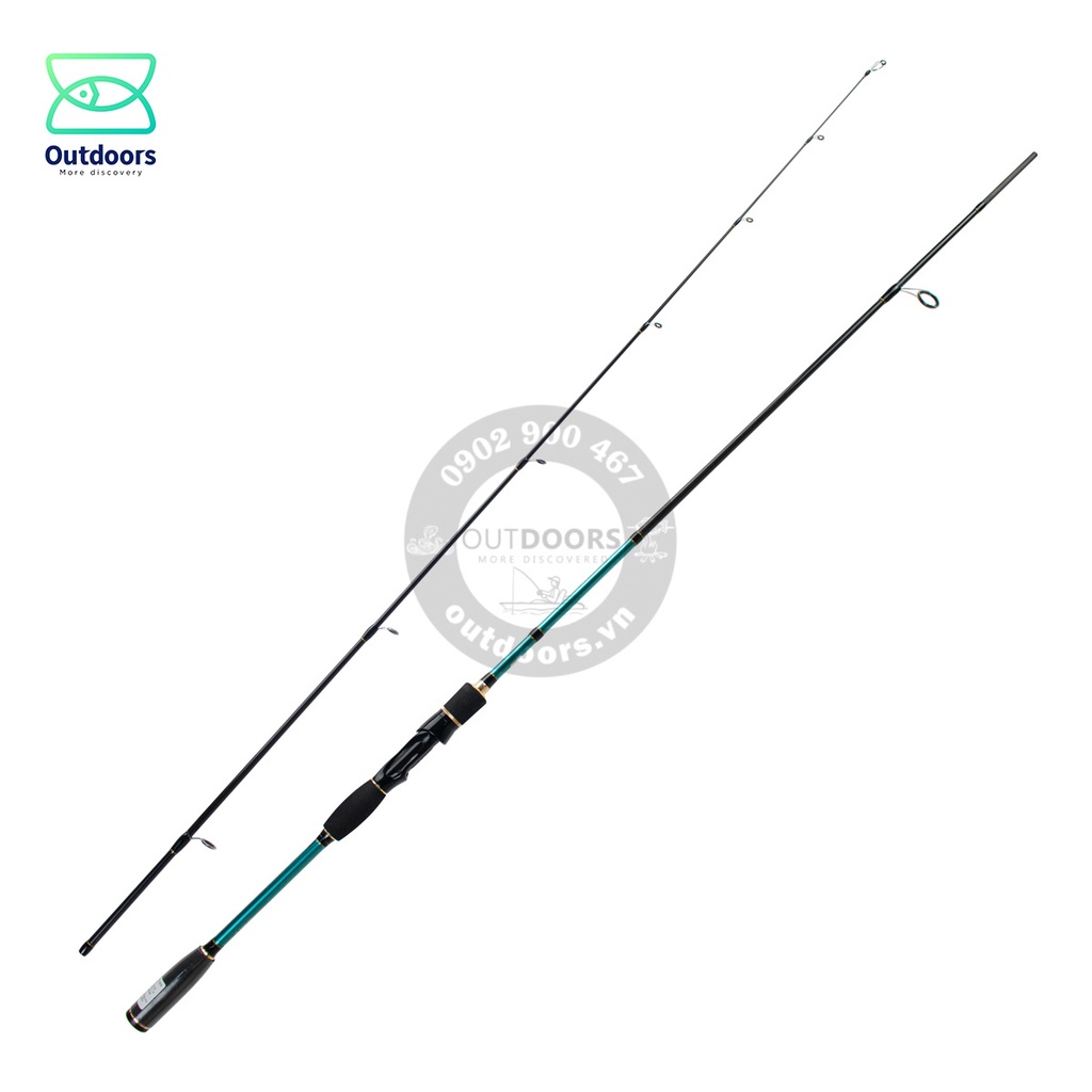 Cần câu lure đứng KW Explorer Carbon 1m8/ 2m1/ 2m4 M bằng carbon chuyên lure cá lóc, cá chẽm,.. tải cá gần 7kg