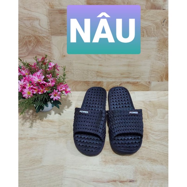 Dép nhựa dẻo lỗ nhà tắm nam nữ