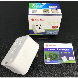 Ổ cắm điện, ổ cắm wifi, ổ cắm thông minh rạng đông oc.01.wf 16a