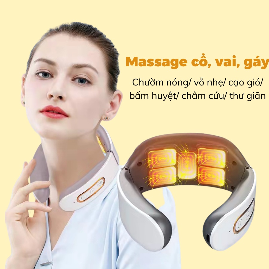MÁY MASSAGE CỔ VẢI GÁY THÔNG MINH CERVICAL MASSAGER/ JT-809