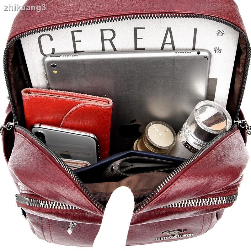 Túi Xách Da kangaroo Hai Lớp 2021 Hợp Thời Trang Cho Nữ