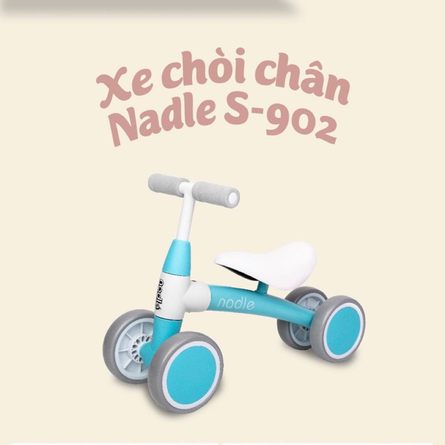 Xe chòi chân Nadle S-902 (Mẫu mới nhất 2020)