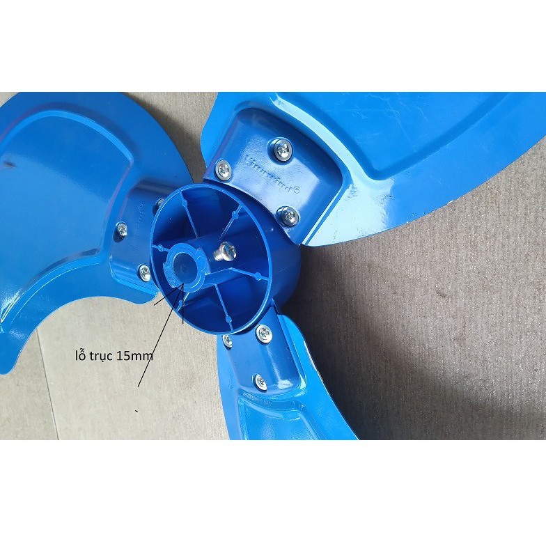 Cánh quạt nhôm 450 Chính Hãng Vinawind lắp Komasu, BS50, Quạt cây quạt sàn chân quỳ công nghiệp