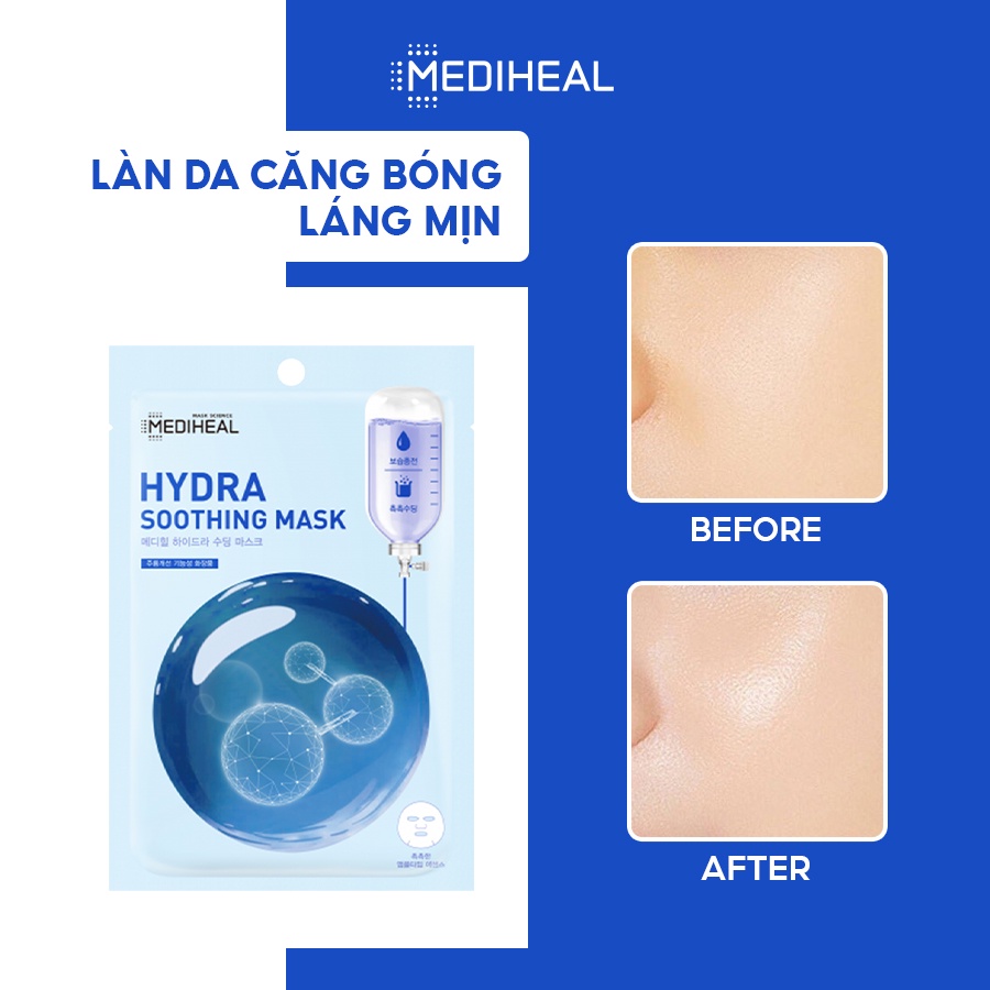 Mặt Nạ Cấp Ẩm Hàng Ngày Mediheal Hydra Soothing Mask 20ml