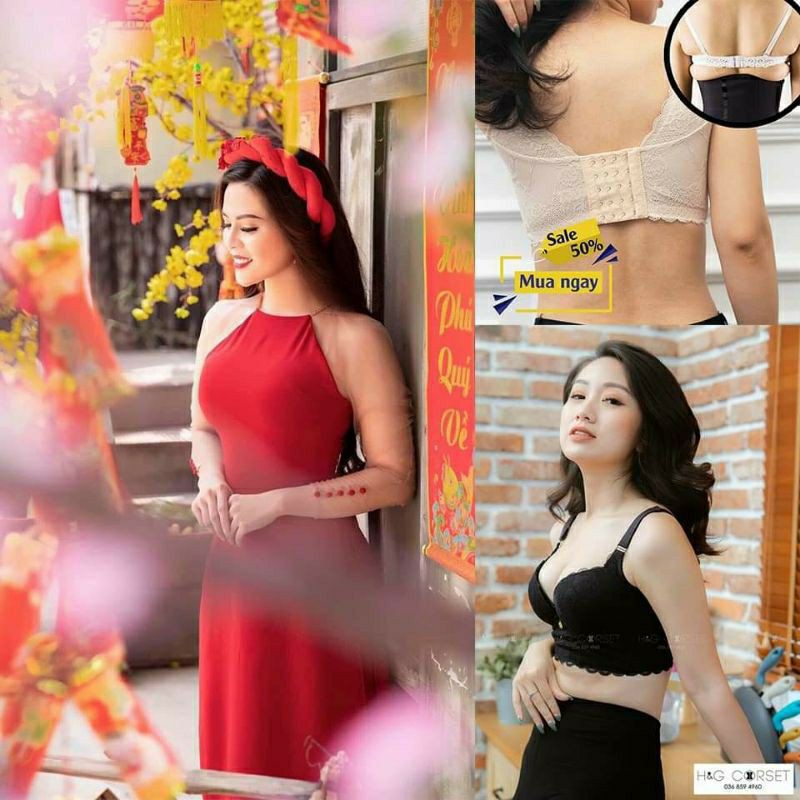 Bra corset 1620 vũ khí diệt mỡ lưng mỡ nách đã về nhé | BigBuy360 - bigbuy360.vn