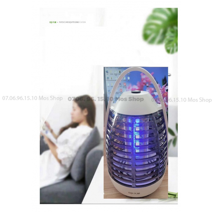 [Bh 1 đổi 1 ] Đèn bắt diệt muỗi và côn trùng DP-828 cổng sạc usb Mos Shop
