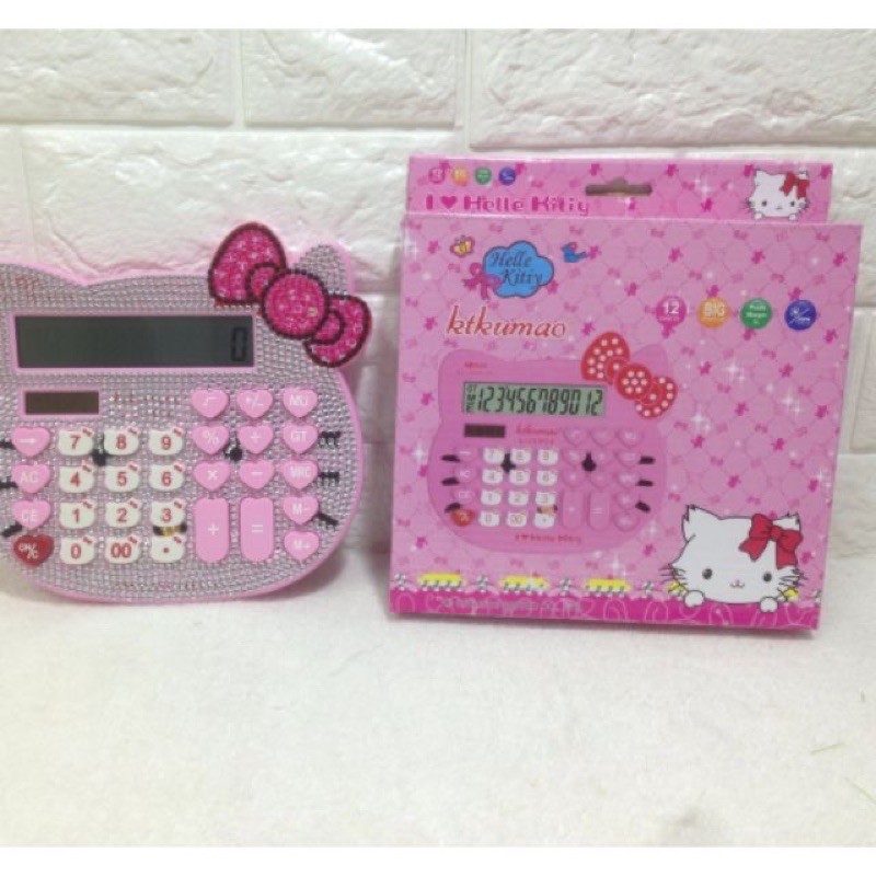 Máy tính hello kitty 12 số