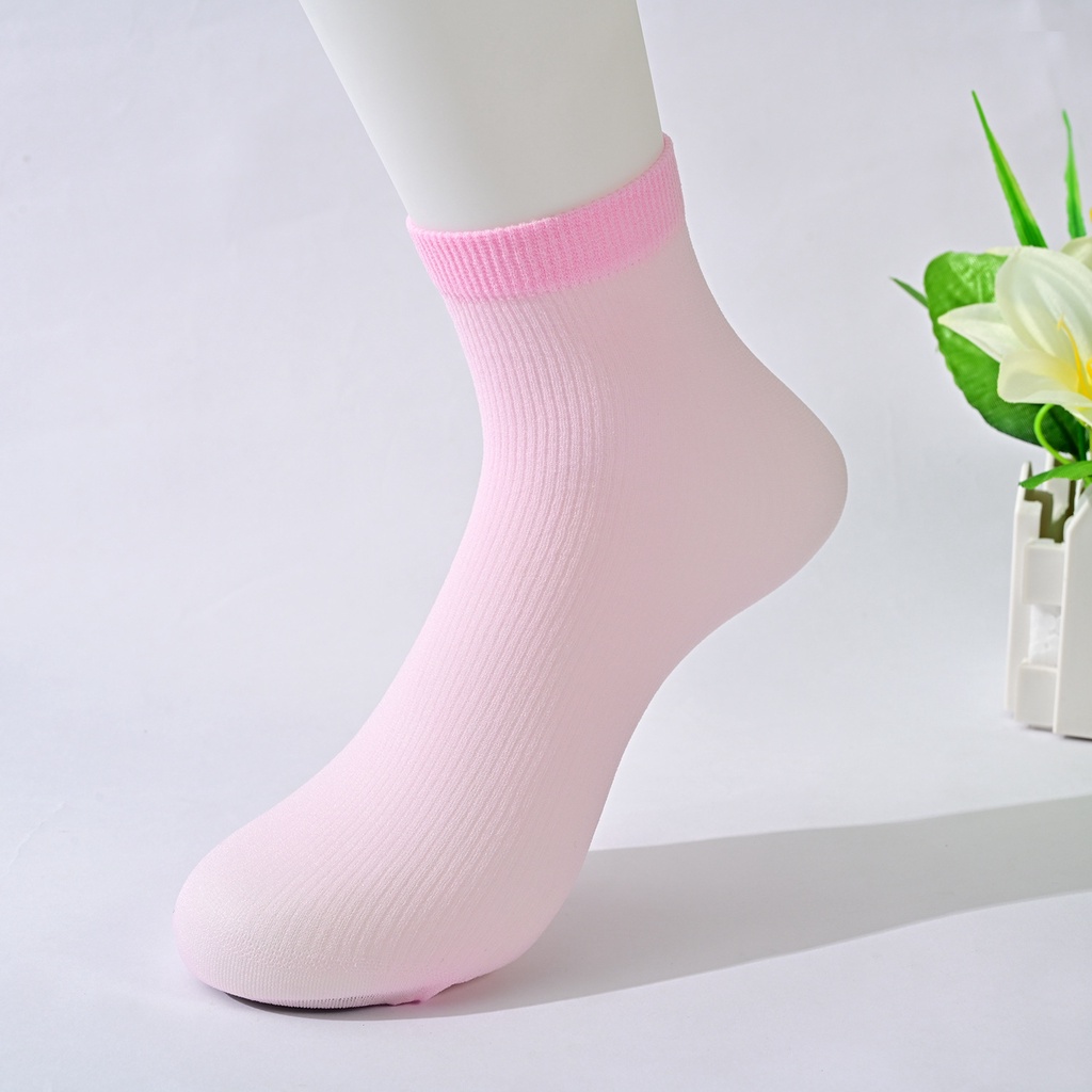 Vớ Mỏng Cổ Thấp Màu Sắc Ngọt Ngào Thời Trang Xuân Hè Cho Bé Pine014