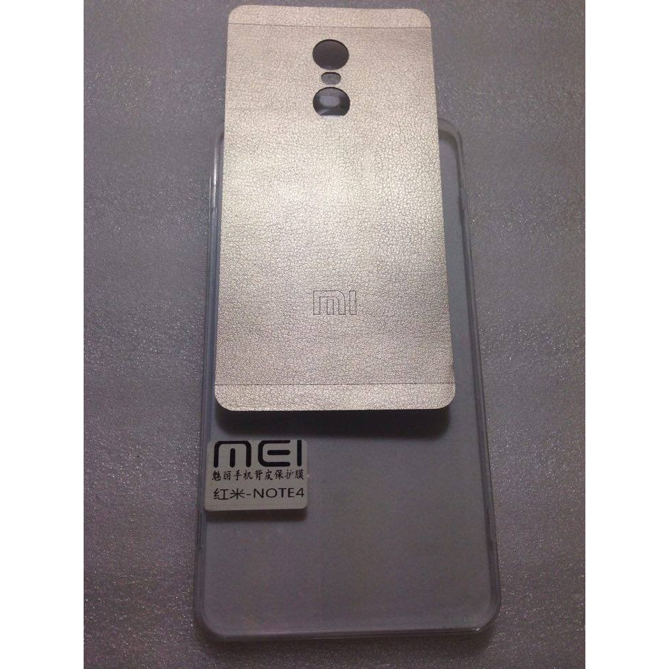 xiaomi redmi note4 dán da loại tốt