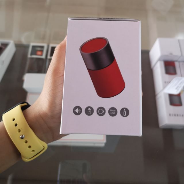 Loa Bluetooth Speaker i6 ĐỎ ( kèm video sản phẩm thật) + Tặng kèm sổ tay Huawei