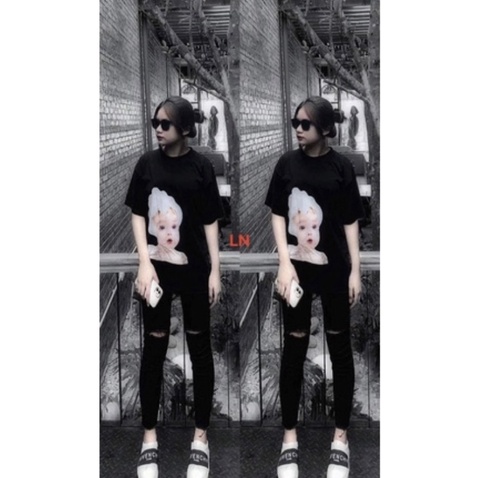 áo thun em bé xà phòng