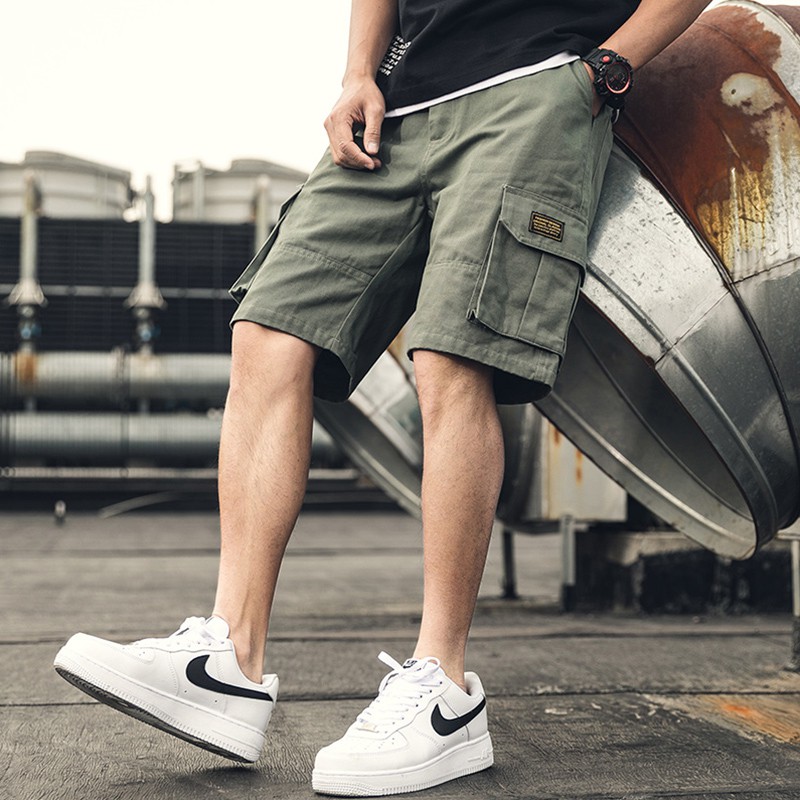 Quần Short Nam Nhiều Túi Thời Trang Hàn Quốc