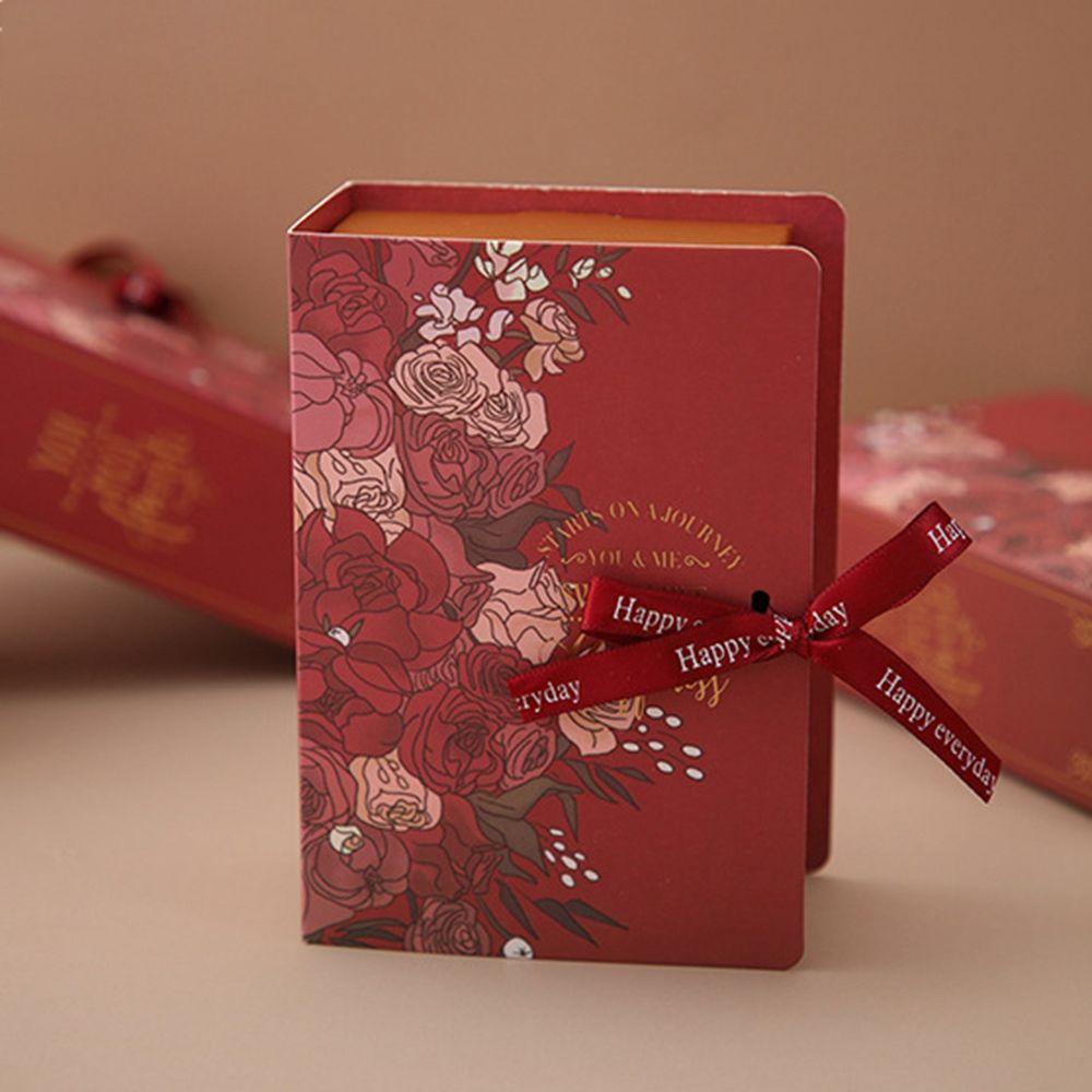 Set 5 Hộp Giấy Đựng Kẹo In Hoa Xinh Xắn
