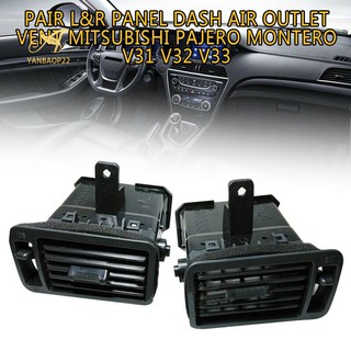 Set 2 Khung Gắn Lỗ Thông Gió Xe Ô Tô Mitsubishi Pajero S Montero V31 V32 V33 1999-2016