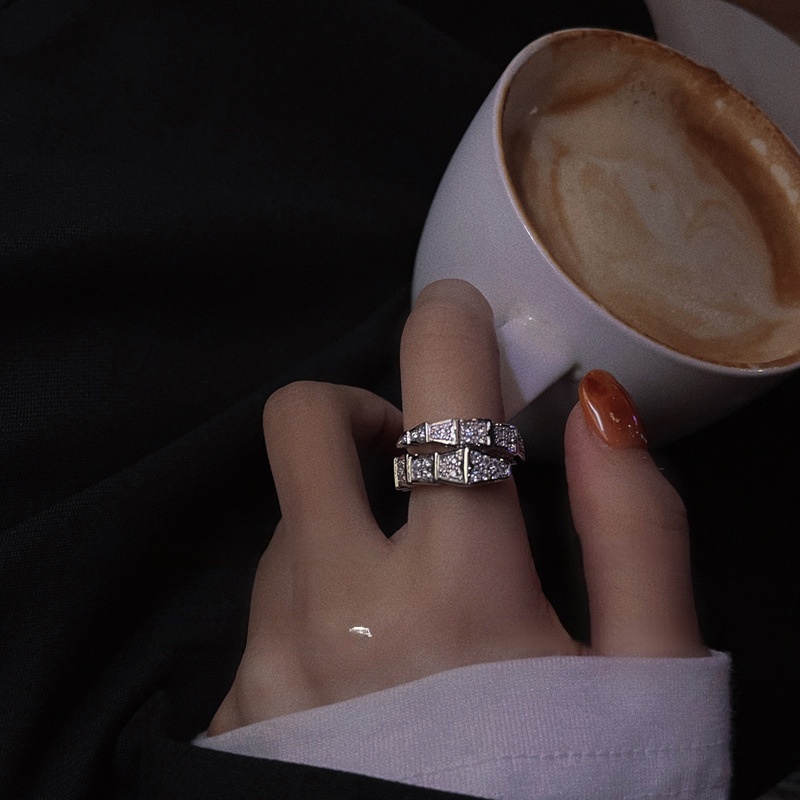 Nhẫn Hình Rắn Thời Trang Hàn Quốc Sang Trọng 19A1290