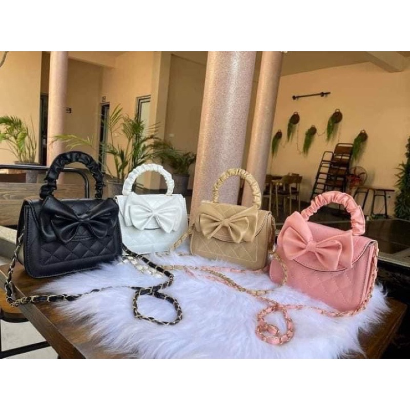 Túi đeo chéo, Túi xách nữ đính nơ