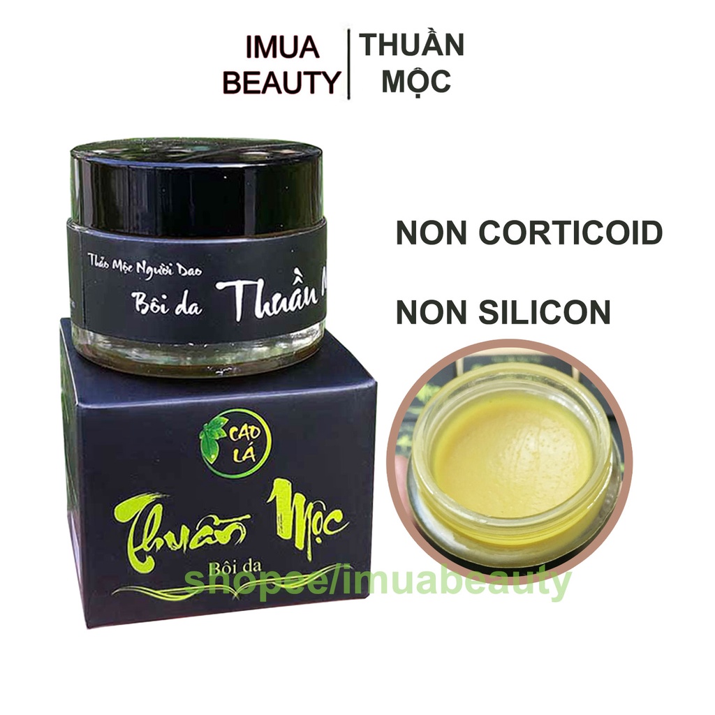 Cao Lá Bôi Da Thuần Mộc Thanh Mộc Hương 150gr Làm Mờ Các Vết Sẹo, Nứt Nẻ, Bong Tróc Da