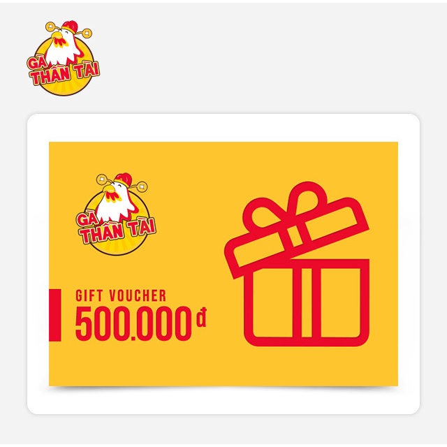 Hồ Chí Minh [Evoucher] Phiếu quà tặng Gà Thần Tài 500.000 VNĐ