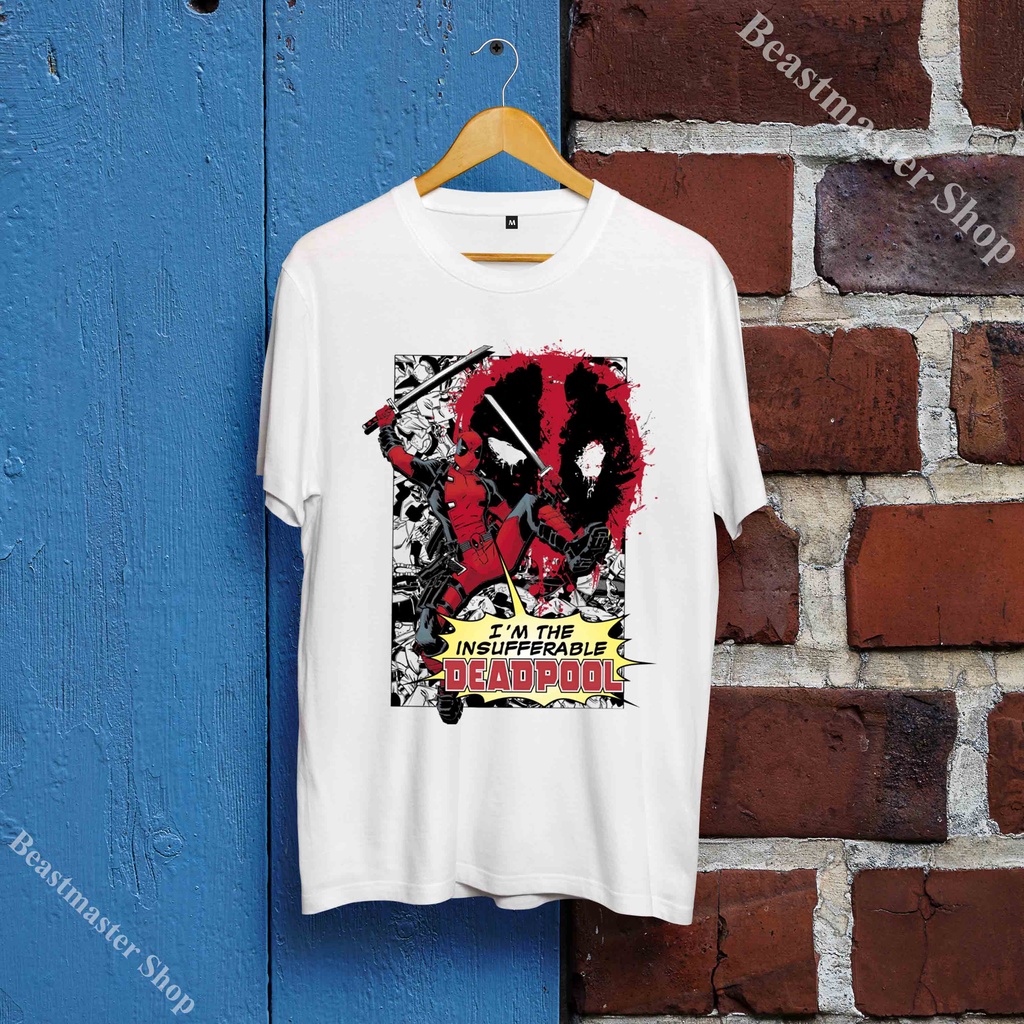 💕Áo Thun Deadpool - Áo Thun X-Men - Deadpool T-Shirt - Marvel T-Shirt phong cách - DDP-001