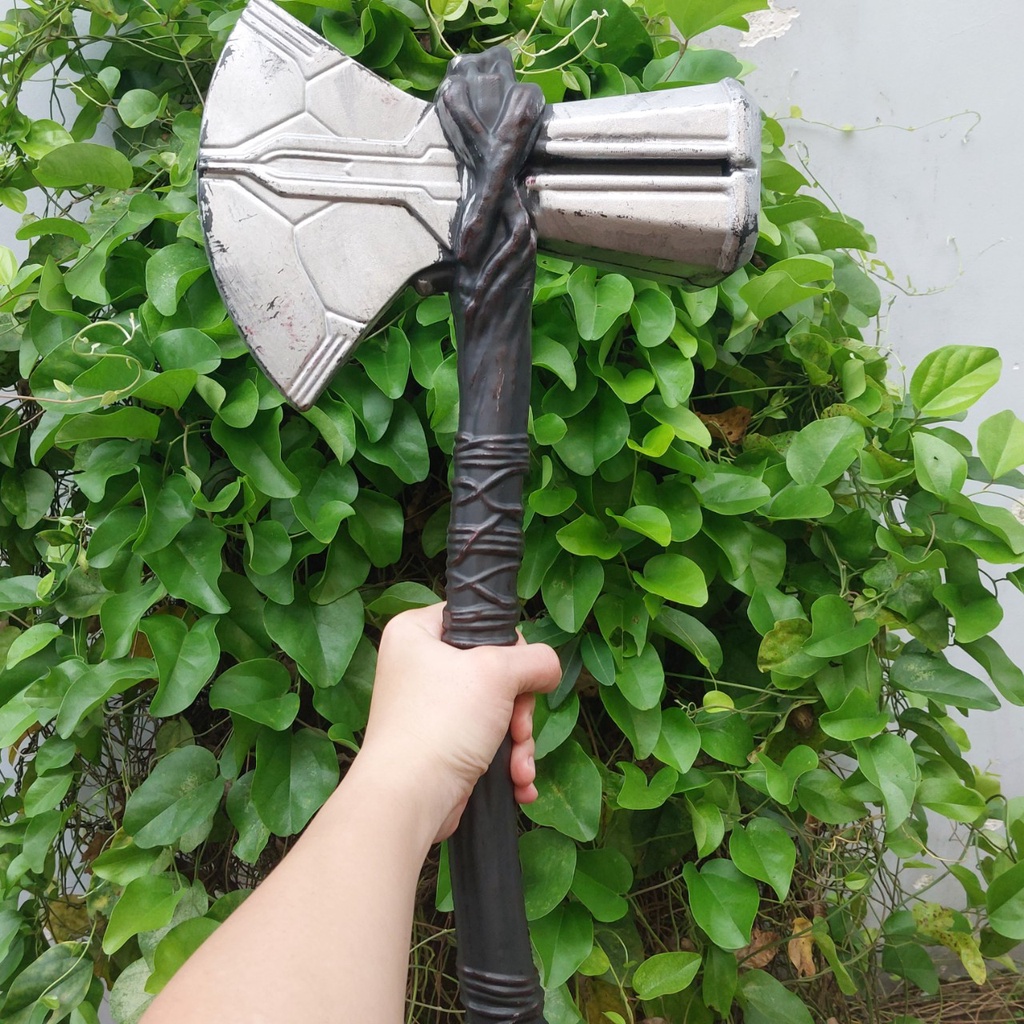 Mô hình Stormbreaker chiếc búa sấn sét dài 1m2 thor marvel End Game Avengers 1819